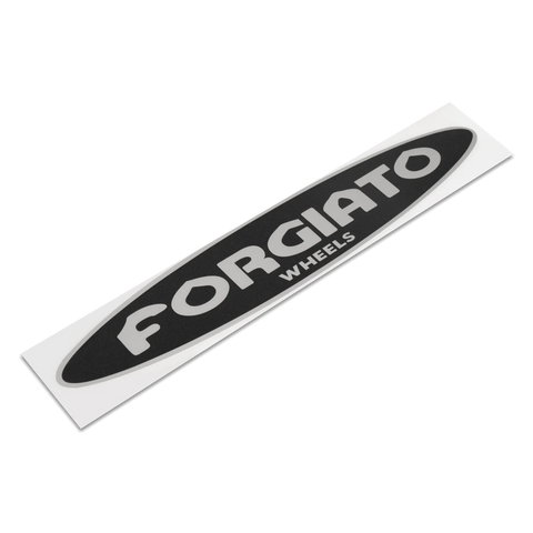 Forgiato Windshield Sticker about 23" wide